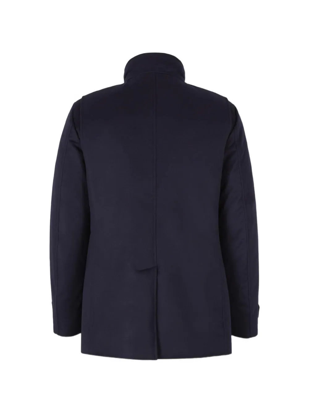 Moorer Jas met hoge hals Blauw