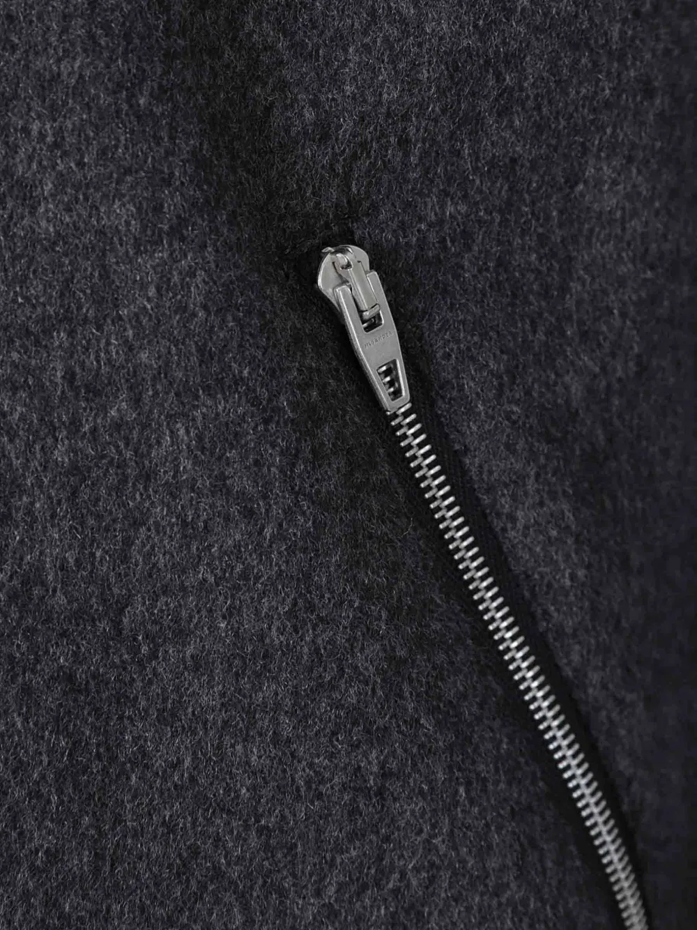 Jil Sander Jack met hoge hals Grijs