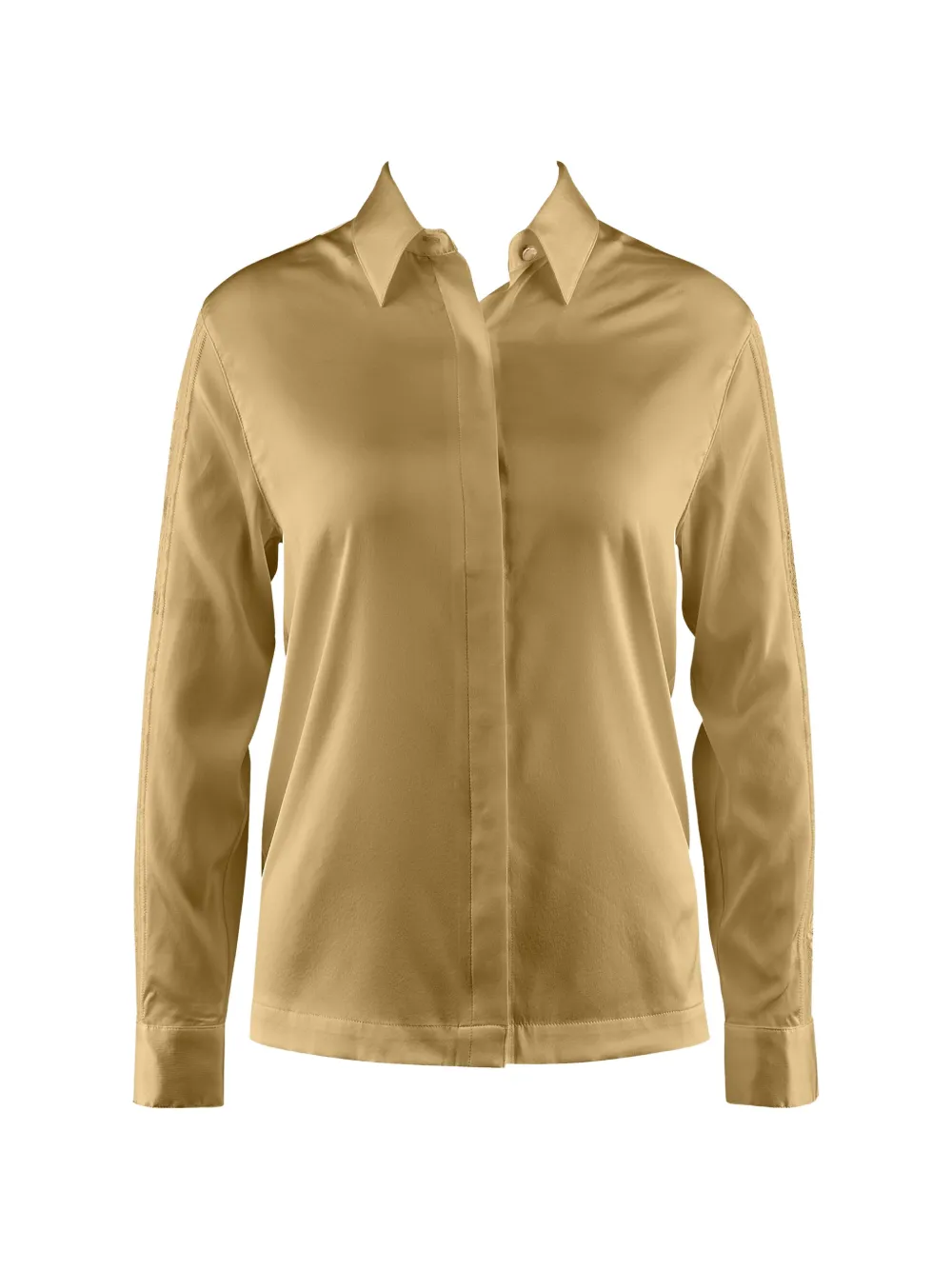 Aubade chemise à empiècements en dentelle - Or Aubade chemise à empiècements en dentelle - Or