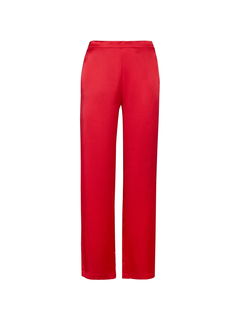 Aubade bas de pyjama Toi Mon Amour en soie - Rouge