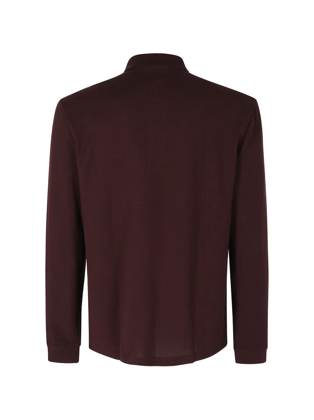 Lacoste Poloshirt met logopatch Rood