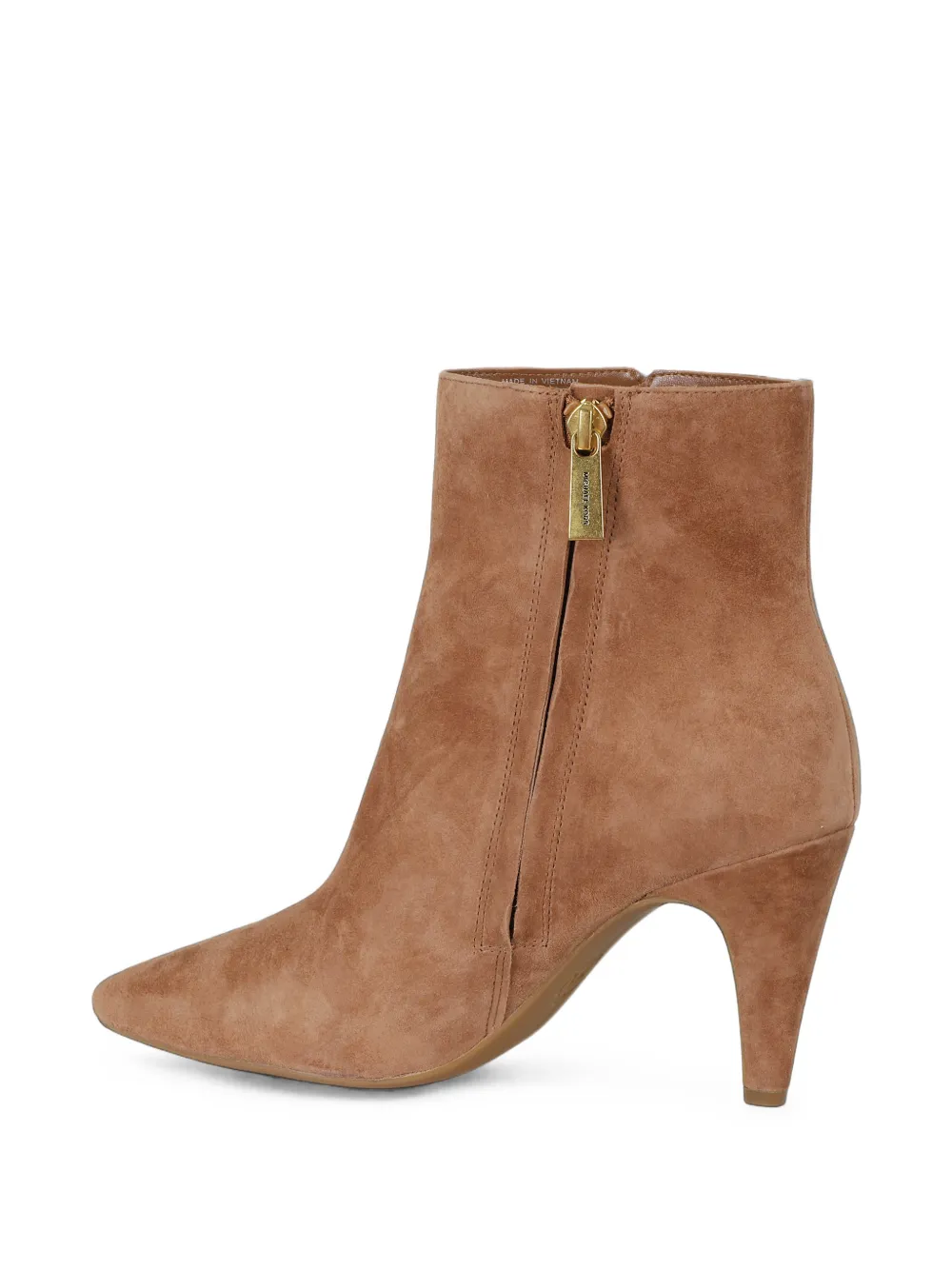 Michael Kors Daniela suède enkellaarzen Beige