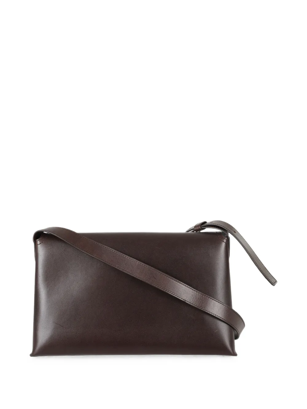 A.P.C. Simone leren crossbodytas Bruin