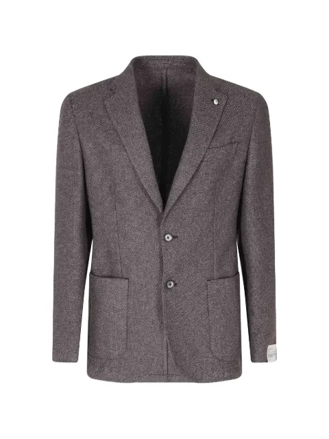 l.b.m. single-breasted wool blazer