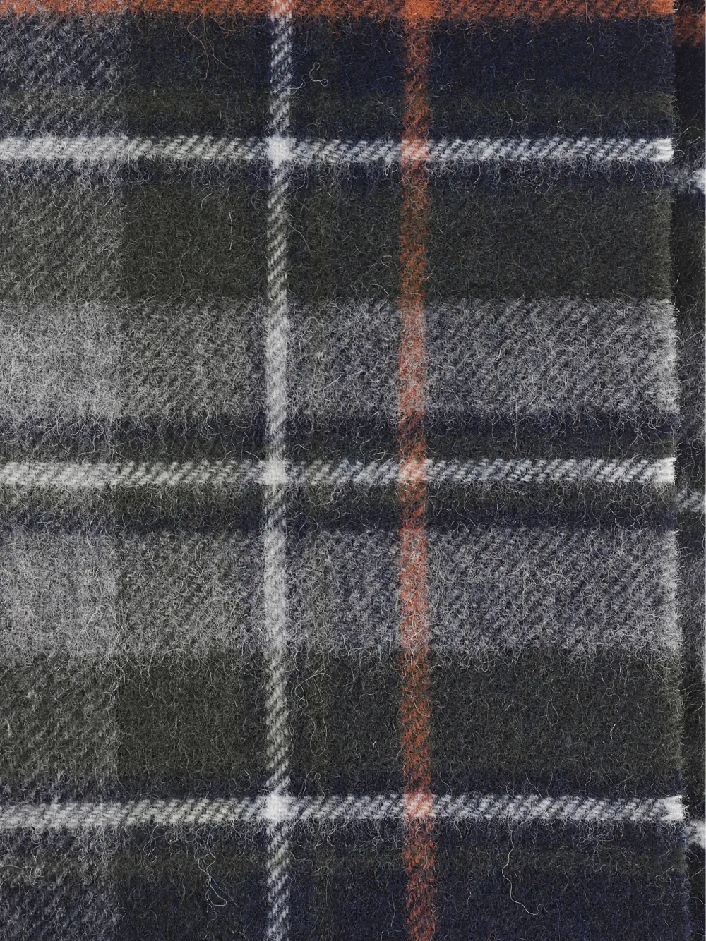 Barbour Sjaal met tartan ruit Blauw