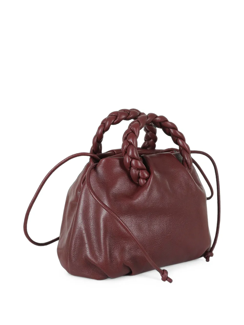 Hereu medium Bombon braided-handle handbag Rood