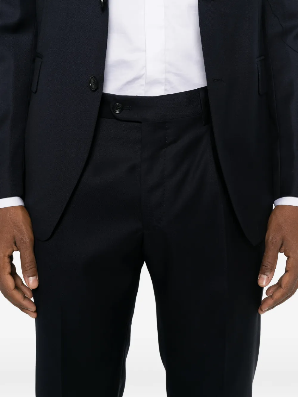 Tagliatore single-breasted suit Blauw