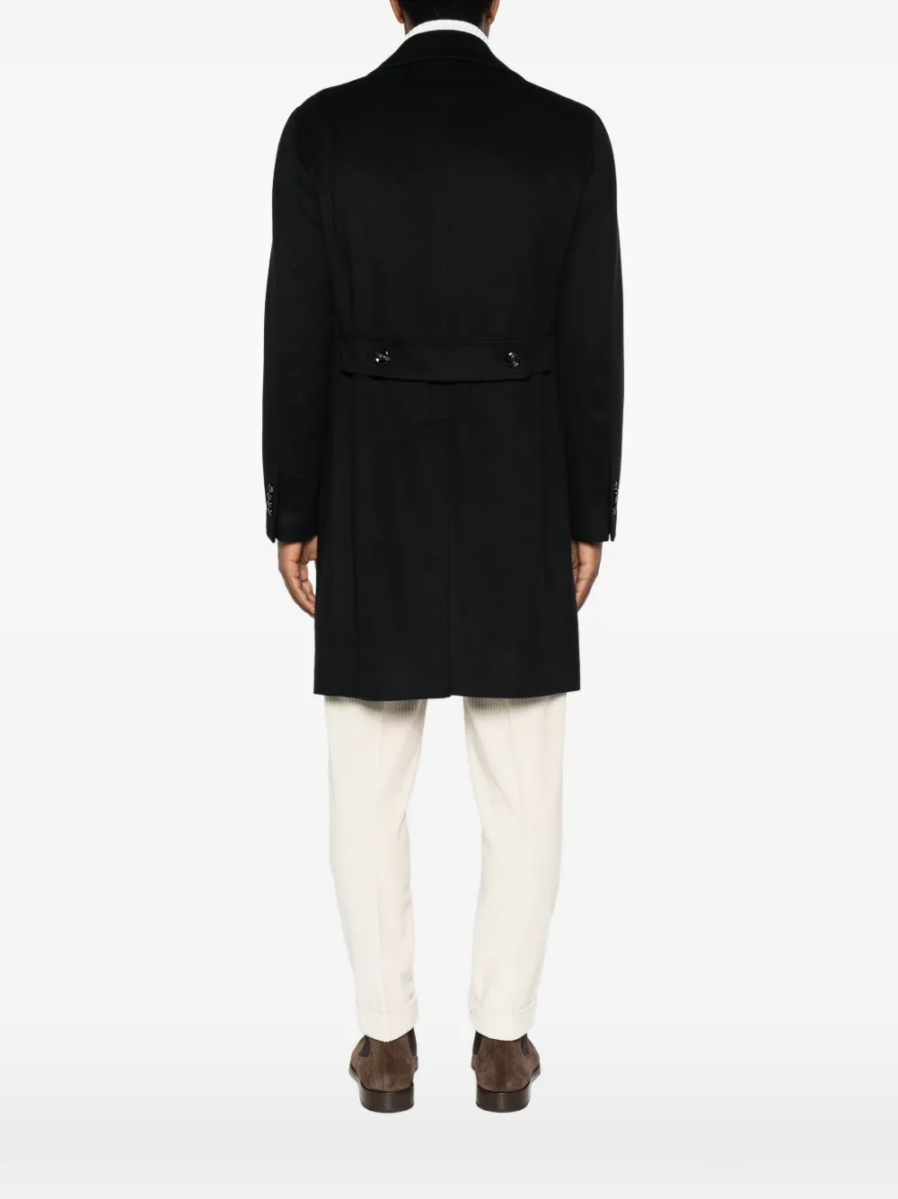 Tagliatore double-breasted coat Blauw