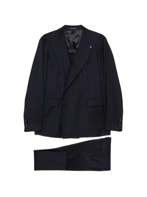 Tagliatore flap-pocket double-breasted suit