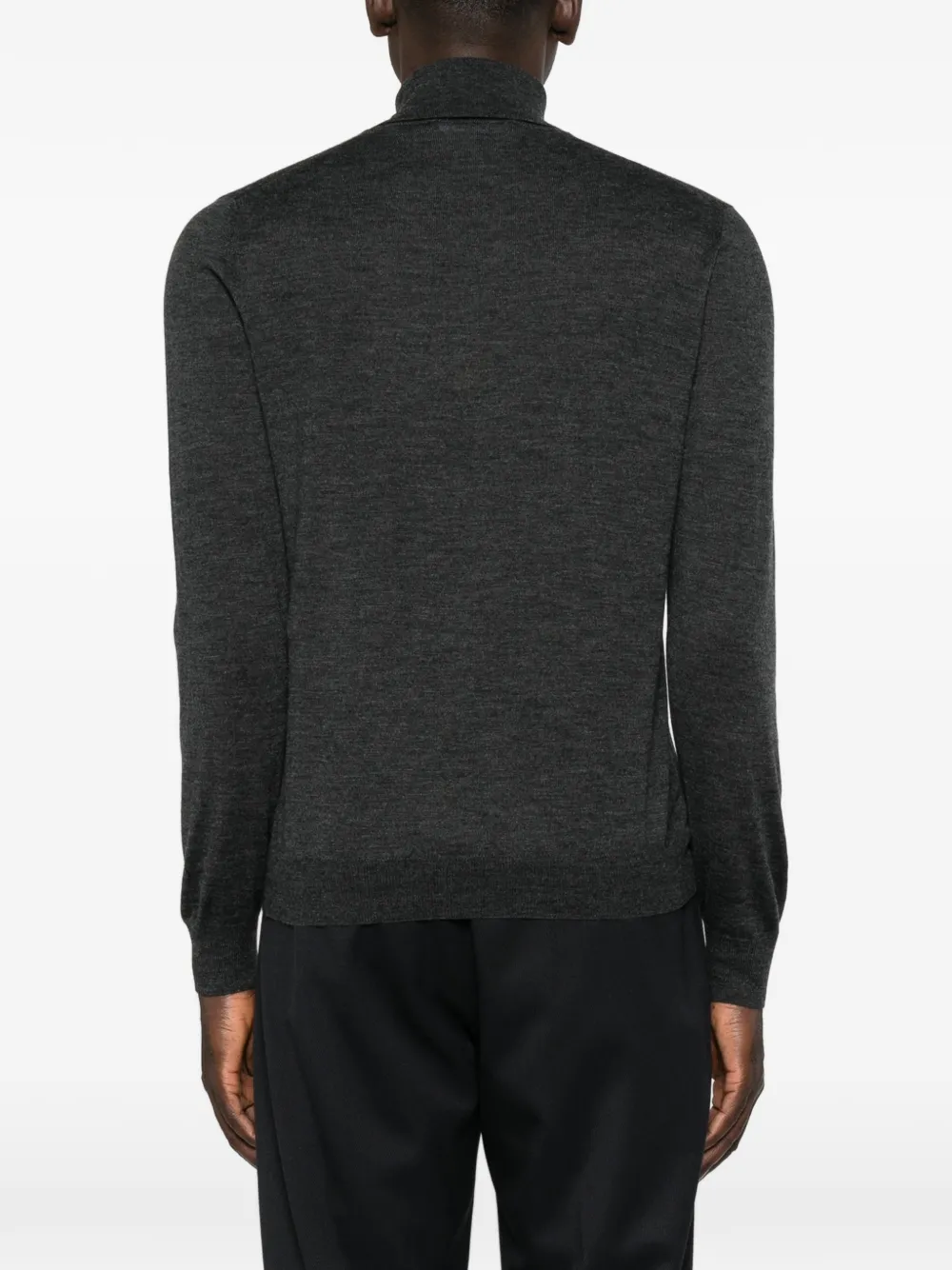 Tagliatore roll-neck sweater Grijs