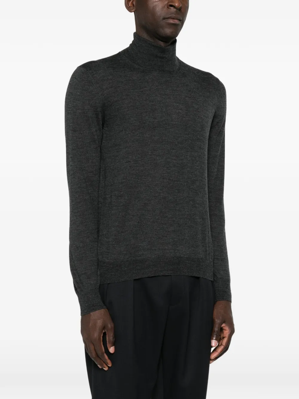 Tagliatore roll-neck sweater Grijs