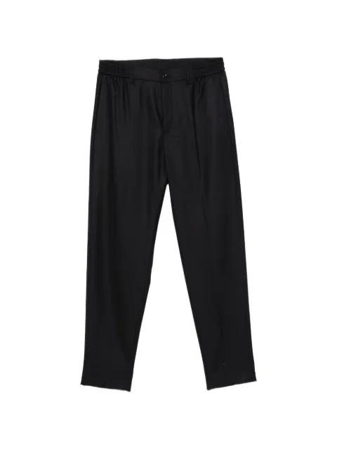 Tagliatore elasticated-waistband tailored trousers