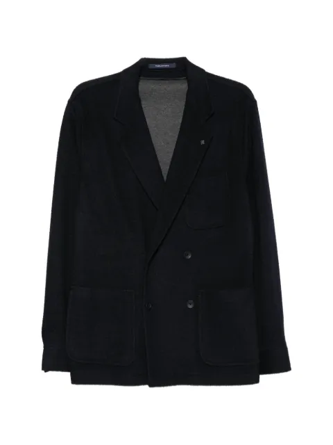 Tagliatore double-breasted lapel jacket