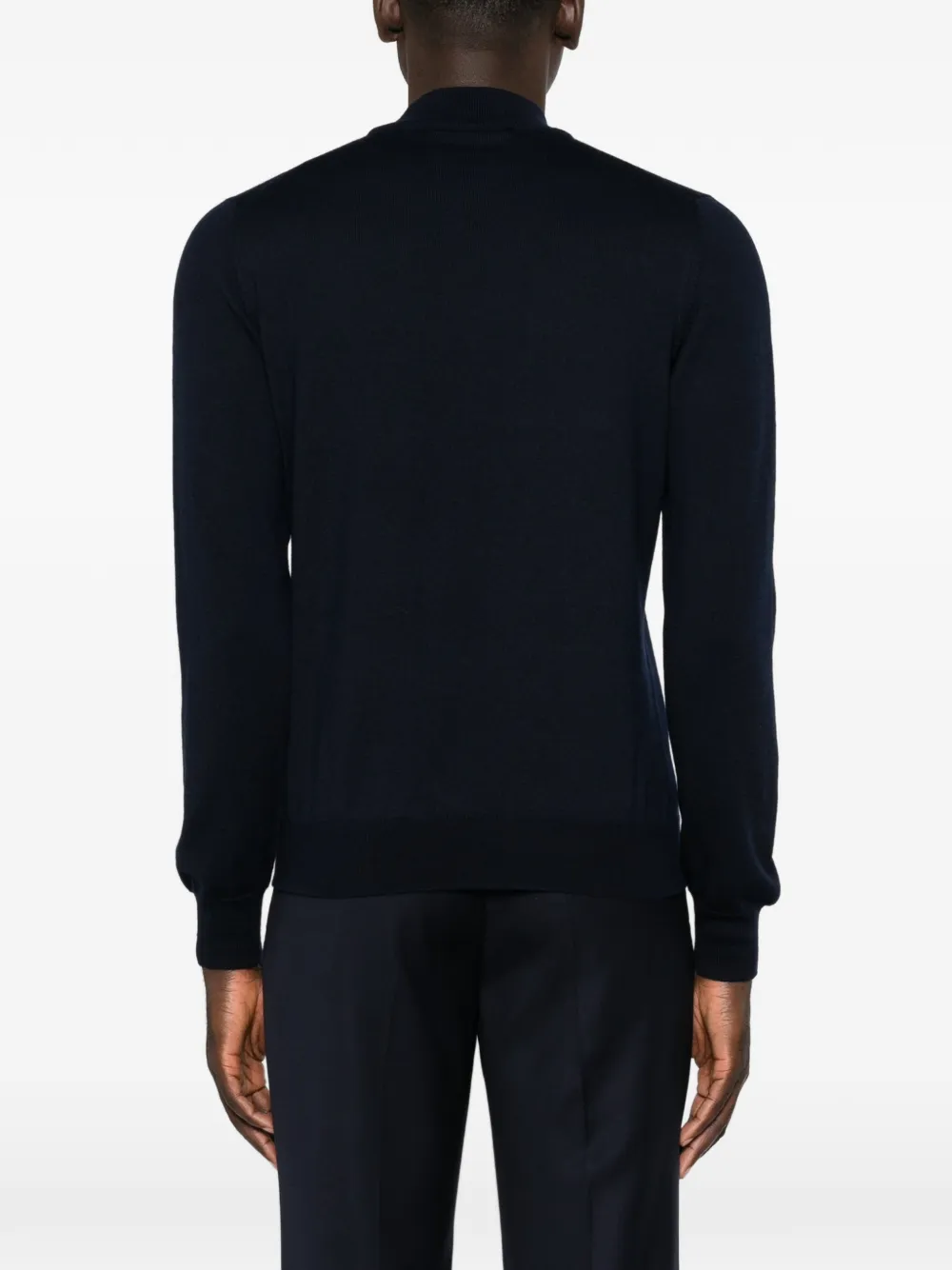 Tagliatore Lionel high-neck sweater Blauw