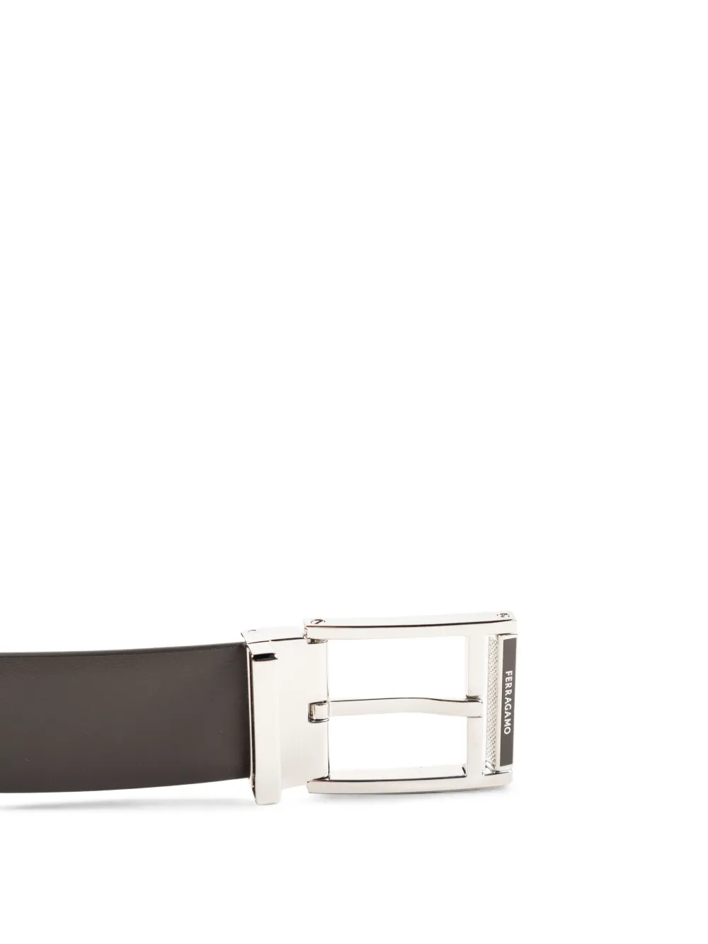 Ferragamo Leren riem Blauw