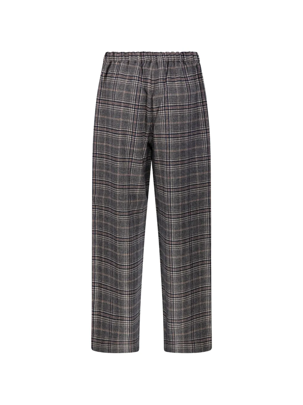 'S Max Mara Geruite broek Grijs