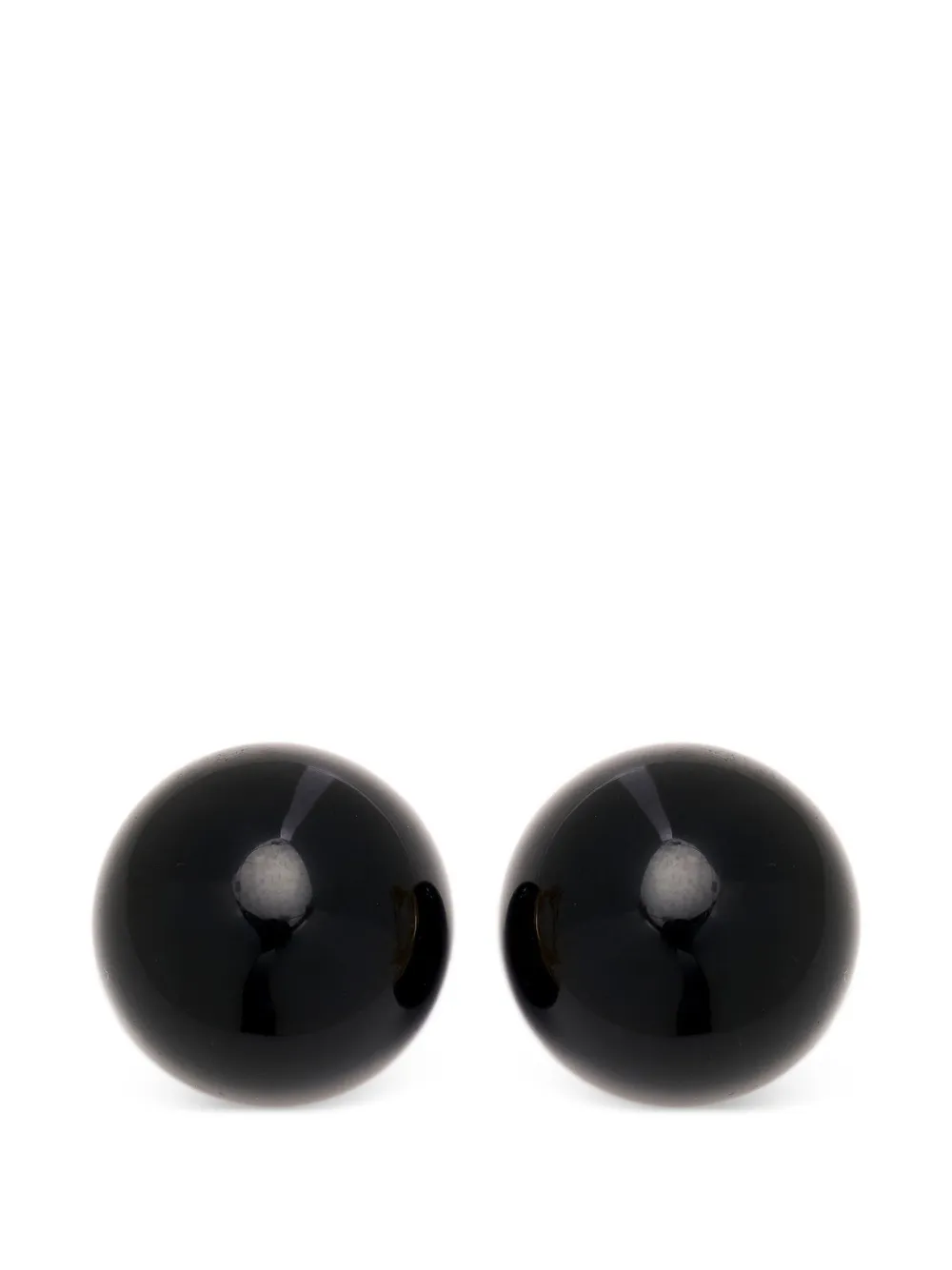 Carolina Herrera ball clip-on earrings