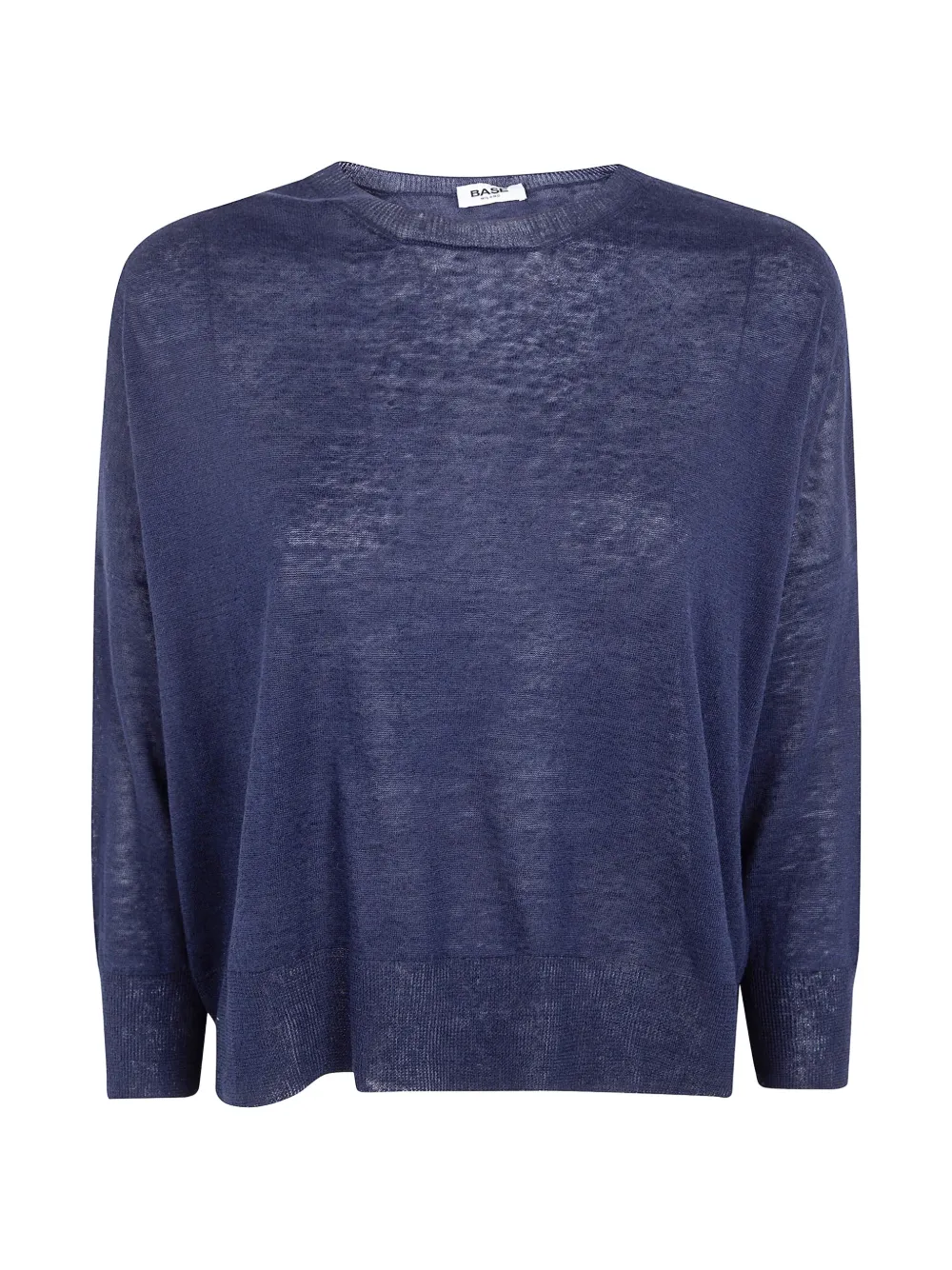Base Milano fine-knit drop-shoulder sweater