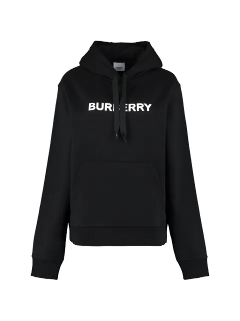 Burberry logo-print drawstring hoodie