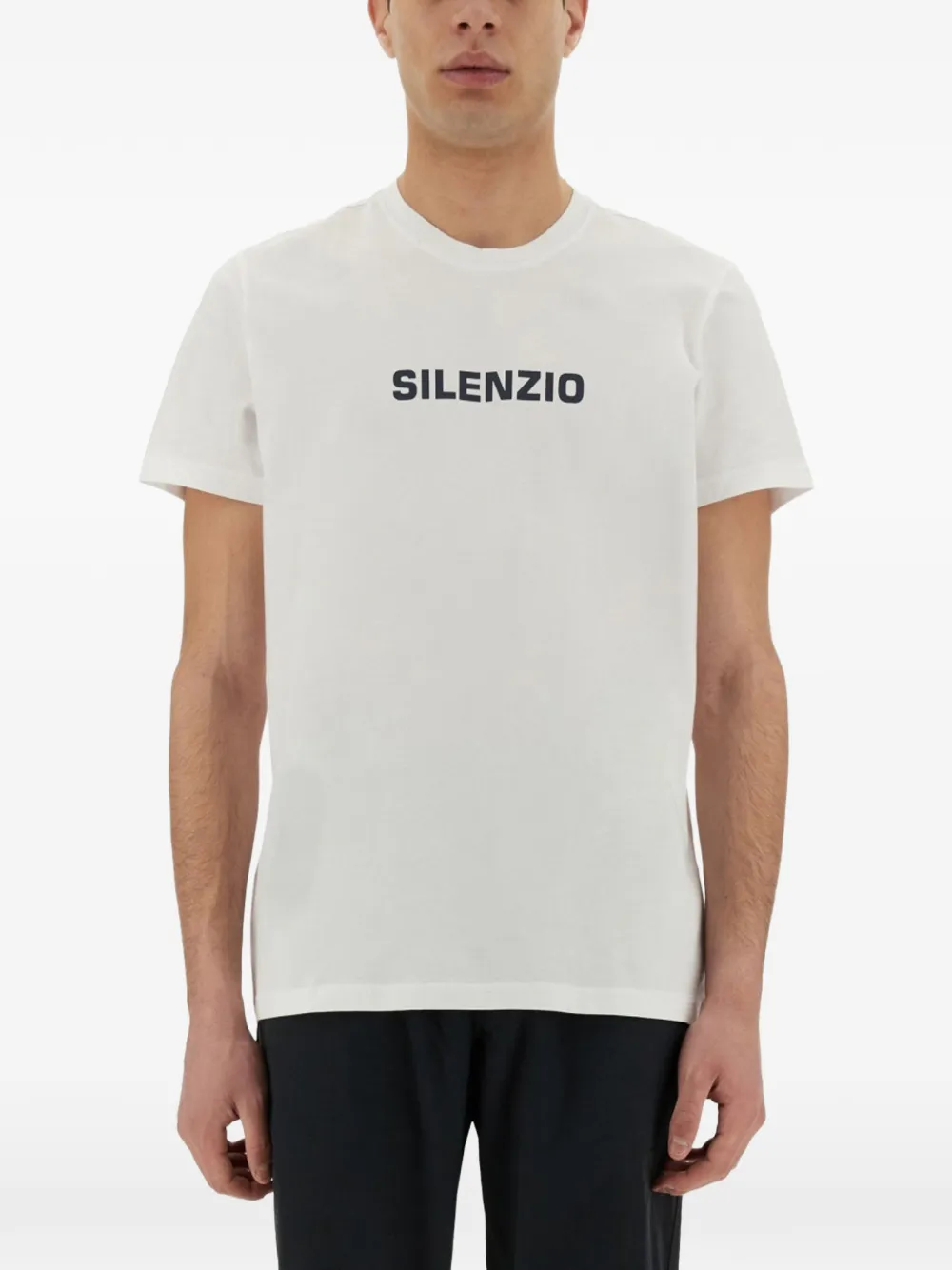 ASPESI slogan-print T-shirt
