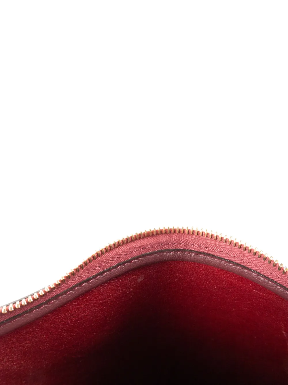 Chloé Clutch met logodetail Rood