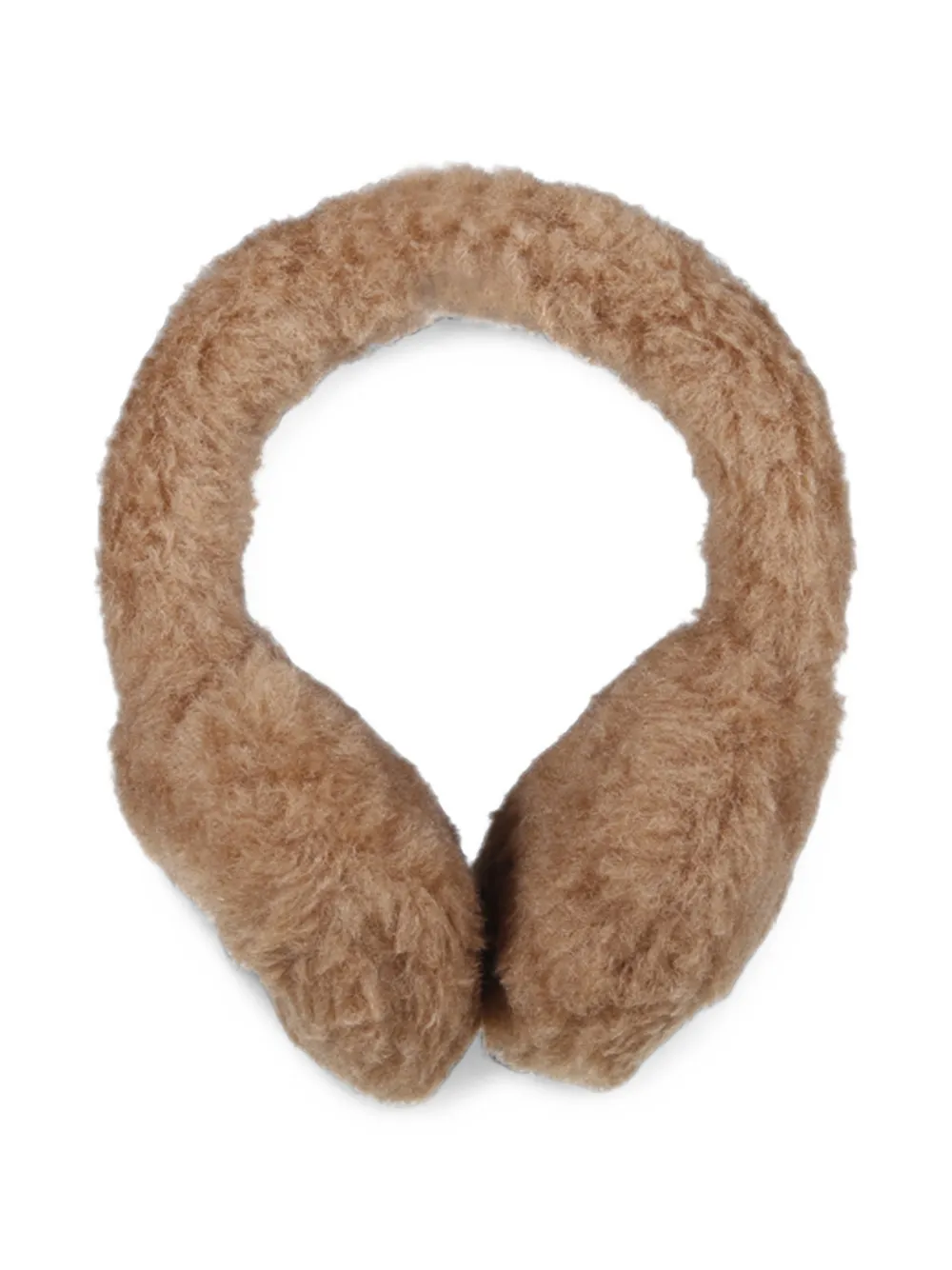 Max Mara Teddy logo-embroidered earmuffs · One Size