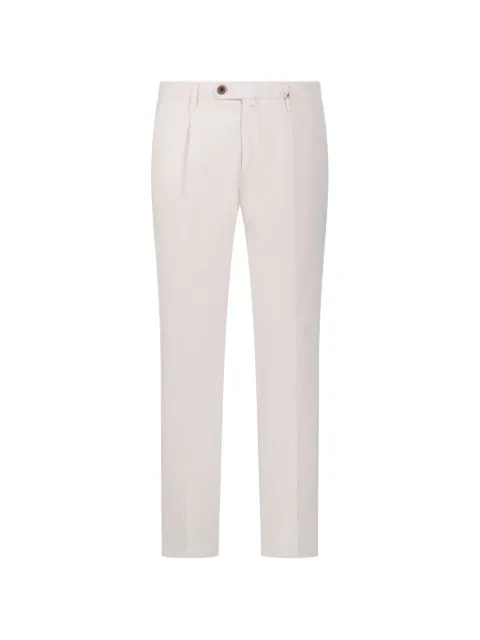 Myths pleated straight-leg trousers