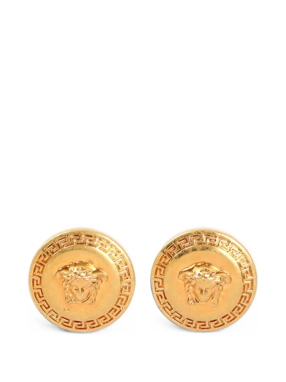 Versace tribute Medusa earrings - Or