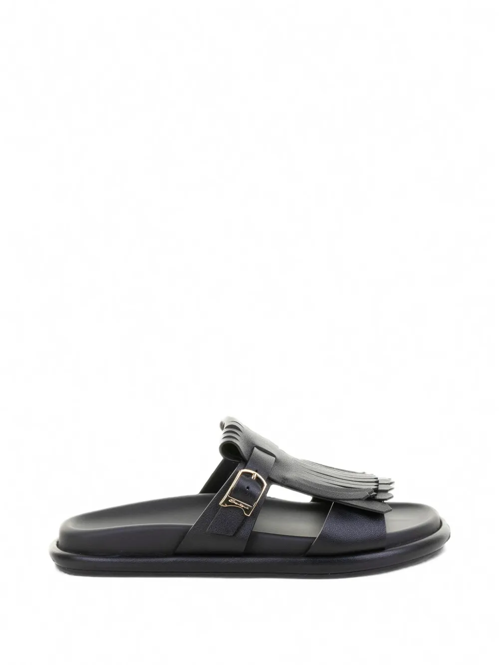 Santoni fringe-detail leather sandals