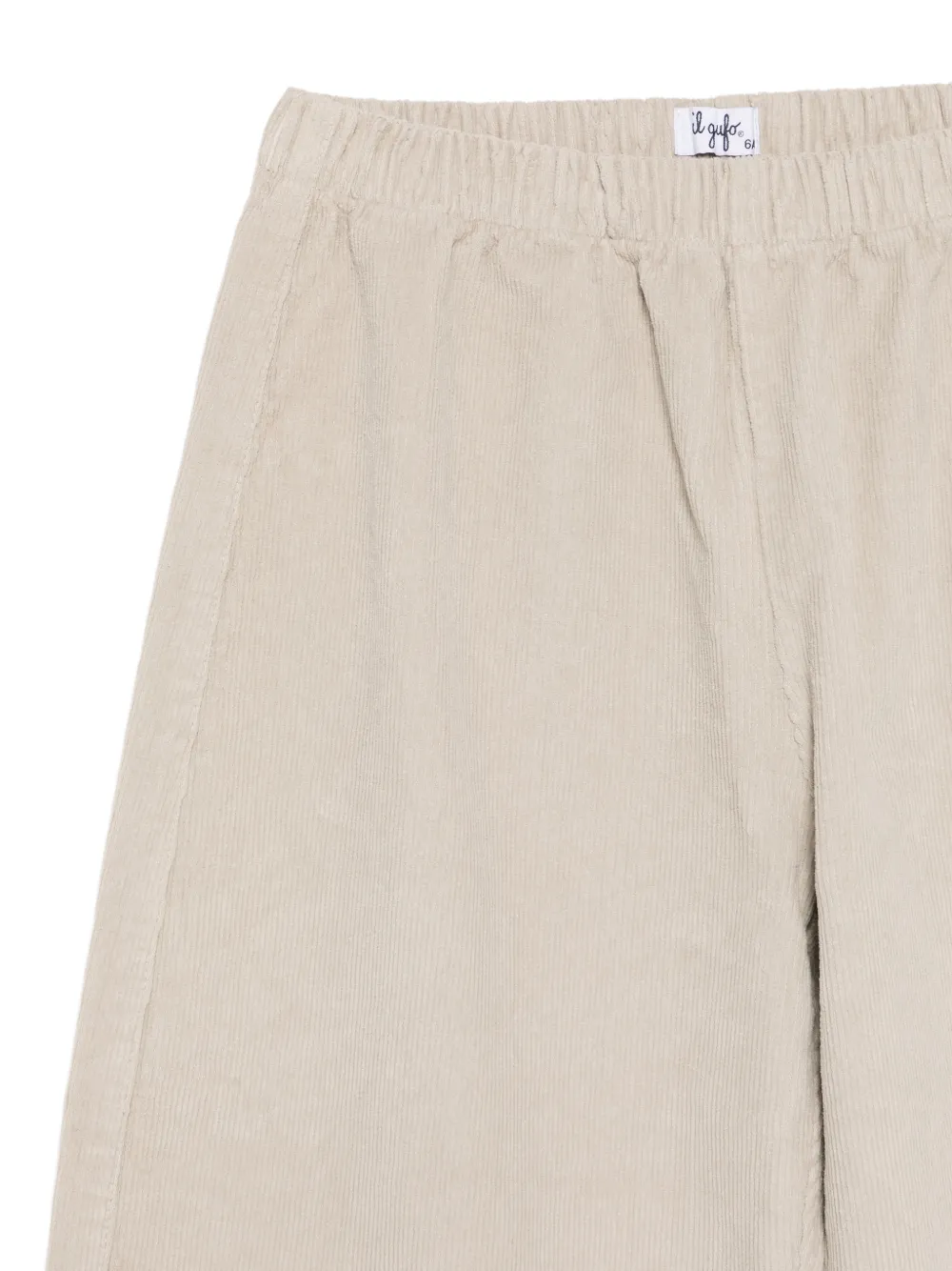 Il Gufo Ribfluwelen broek Beige