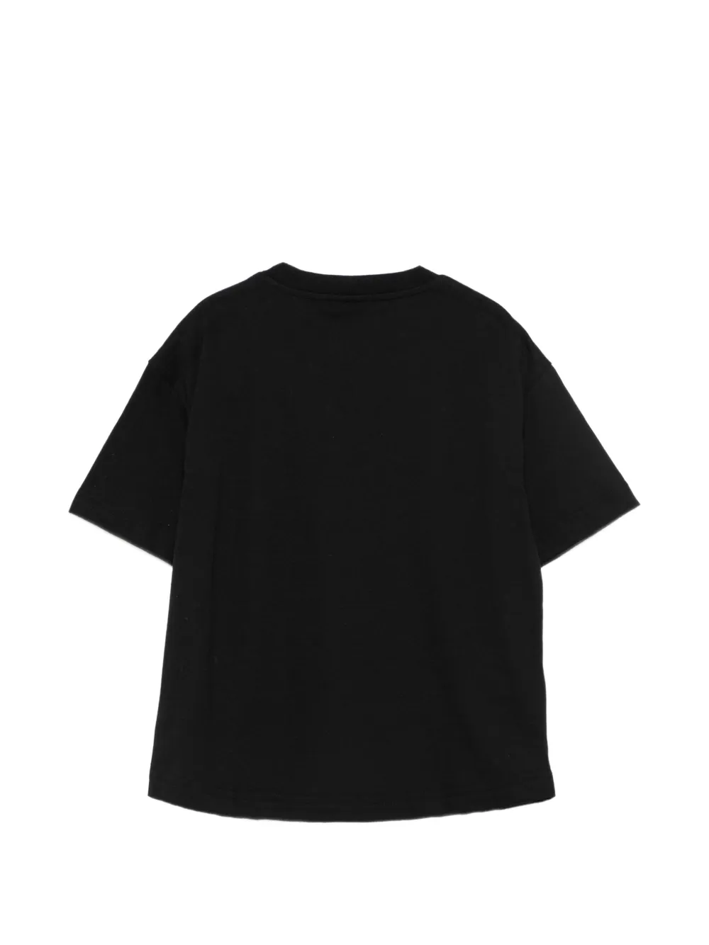 Aspesi Kids T-shirt met logo Zwart