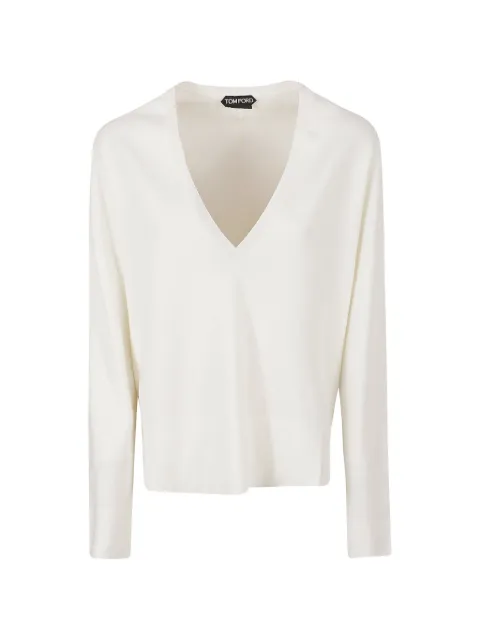 TOM FORD V-neck drop-shoulder sweater