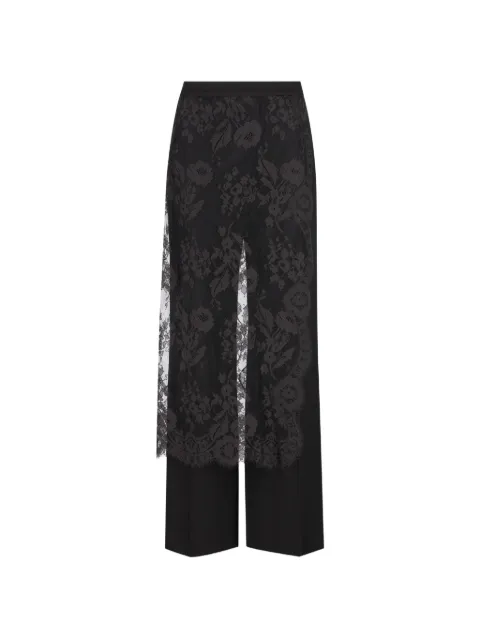 ZIMMERMANN Valiant lace-panel trousers