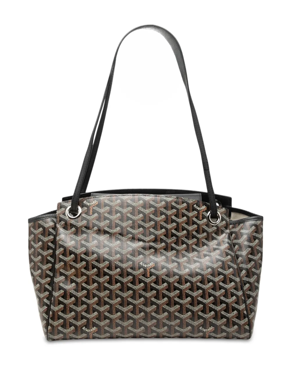 Goyard Pre-Owned 2023 Goyardine Rouette PM shoulder bag - Nero