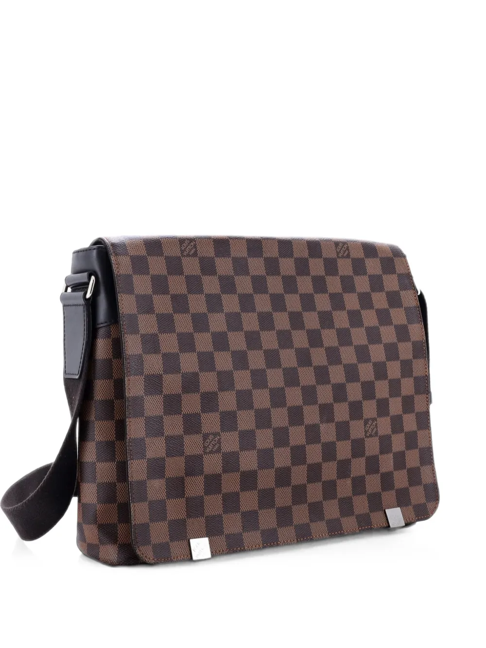 Louis Vuitton Pre-Owned District NM Damier MM Umhängetasche - Braun