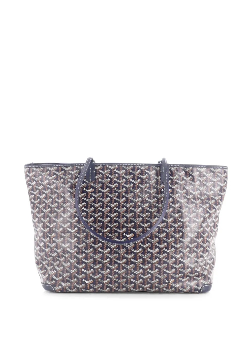 Goyard Pre-Owned Artois Tote Coated Canvas MM shoulder bag - Blue