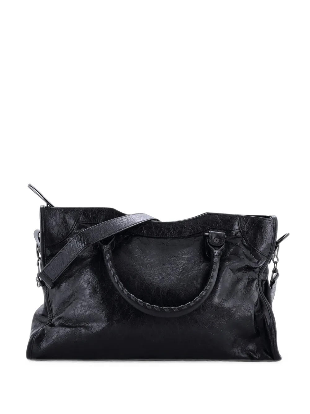Balenciaga Pre-Owned Le City Bag Leather Medium satchel - Nero
