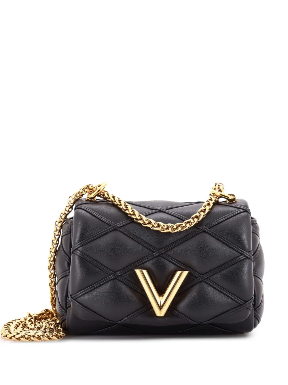 Louis Vuitton Pre-Owned Pico GO-14 Malletage Umhängetasche aus Leder - Schwarz