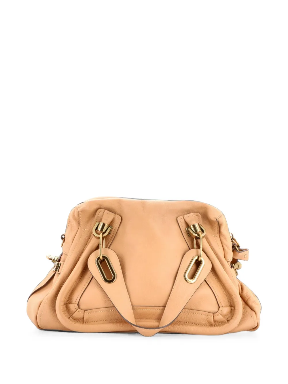 Chloé Pre-Owned Paraty Top Handle Bag Leather Medium satchel - Toni neutri