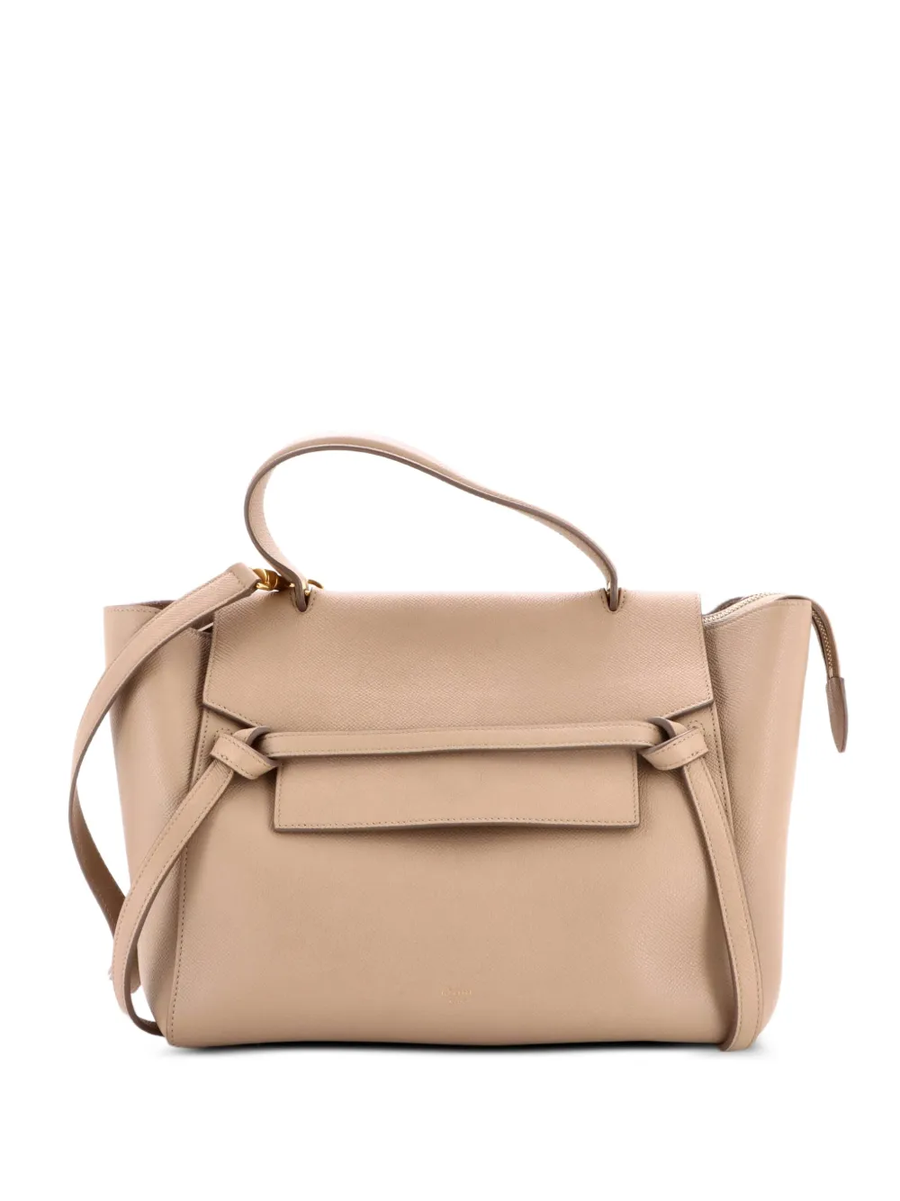 Celine Pre-Owned Mini Belt Bag Schultertasche aus gekörntem Leder - Nude