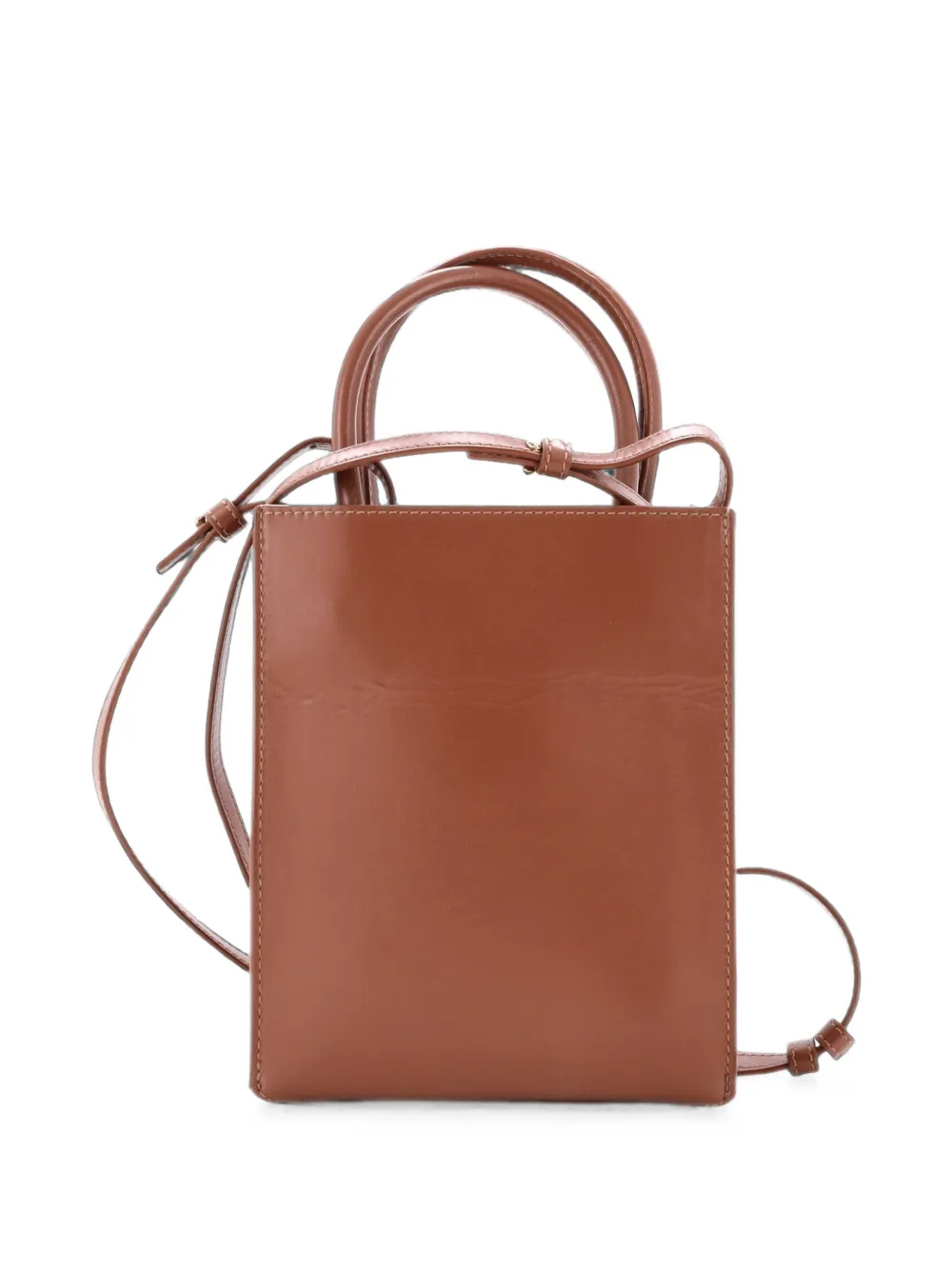 Loewe Pre-Owned Standard A5 Convertible Leather tote bag - Marrone