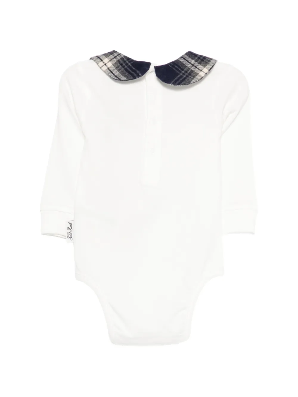 MC2 Saint Barth Kids Jacques romper Wit