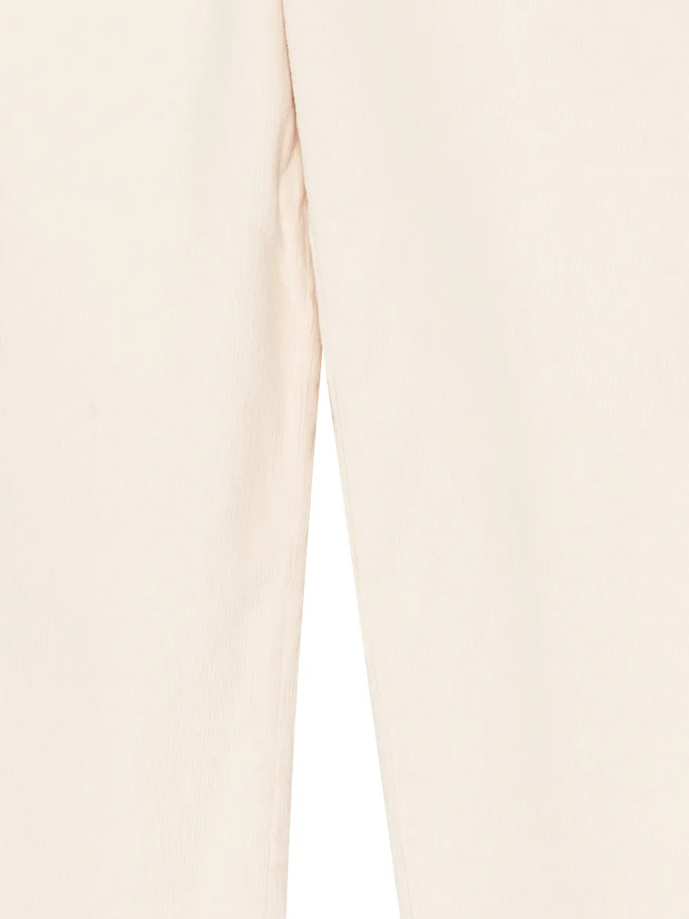 MC2 Saint Barth Kids Sveva ribfluwelen broek Beige