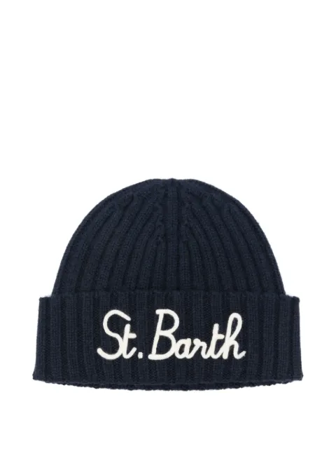MC2 Saint Barth Kids bonnet à logo brodé