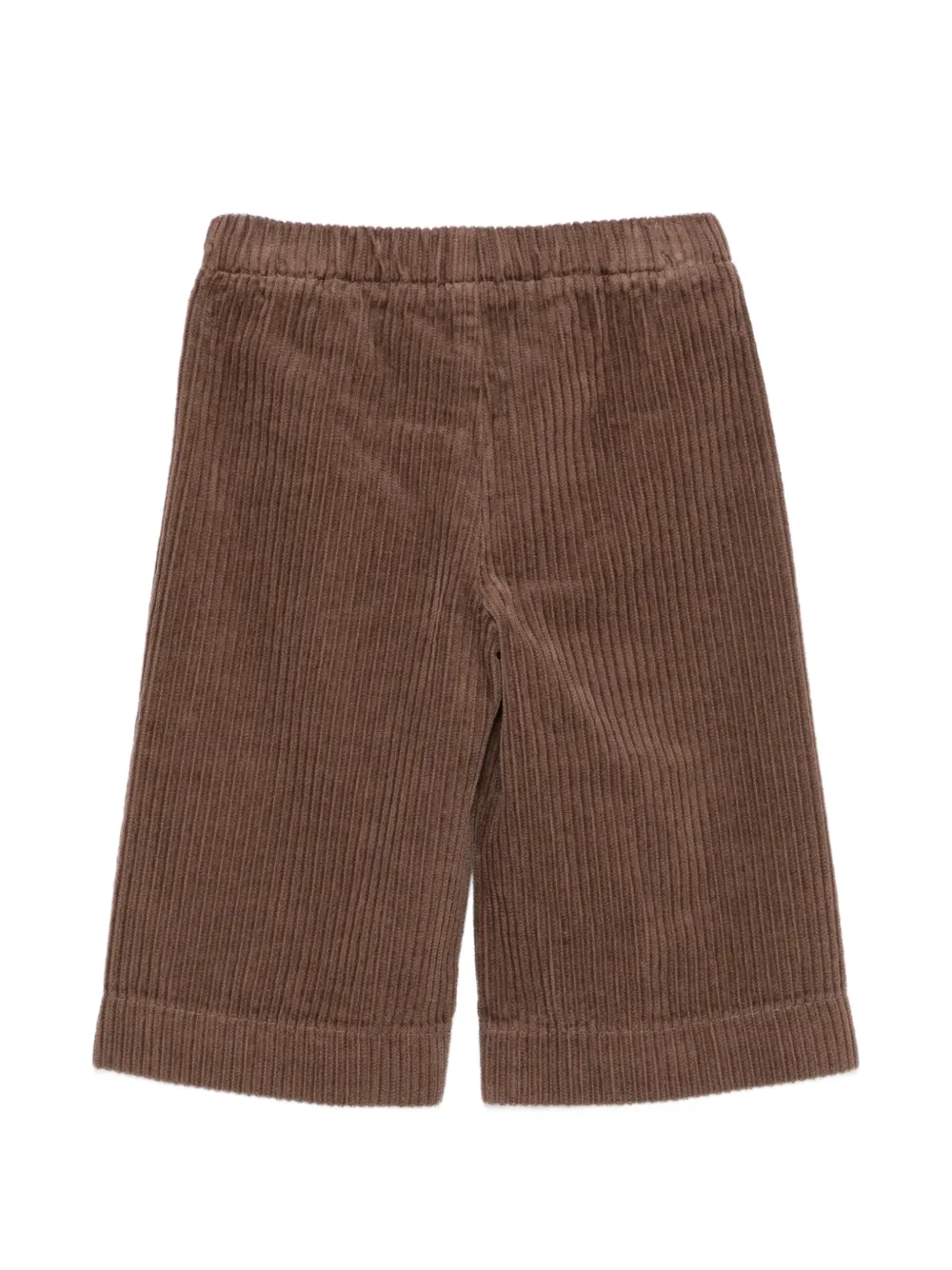 Il Gufo Ribfluwelen straight broek Bruin