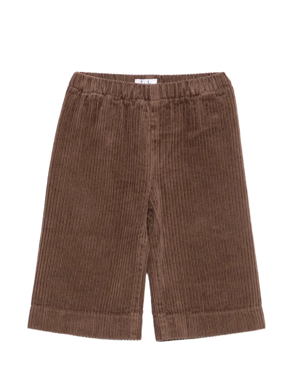 Il Gufo pantalon droit en velours côtelé - Marron Il Gufo pantalon droit en velours côtelé - Marron