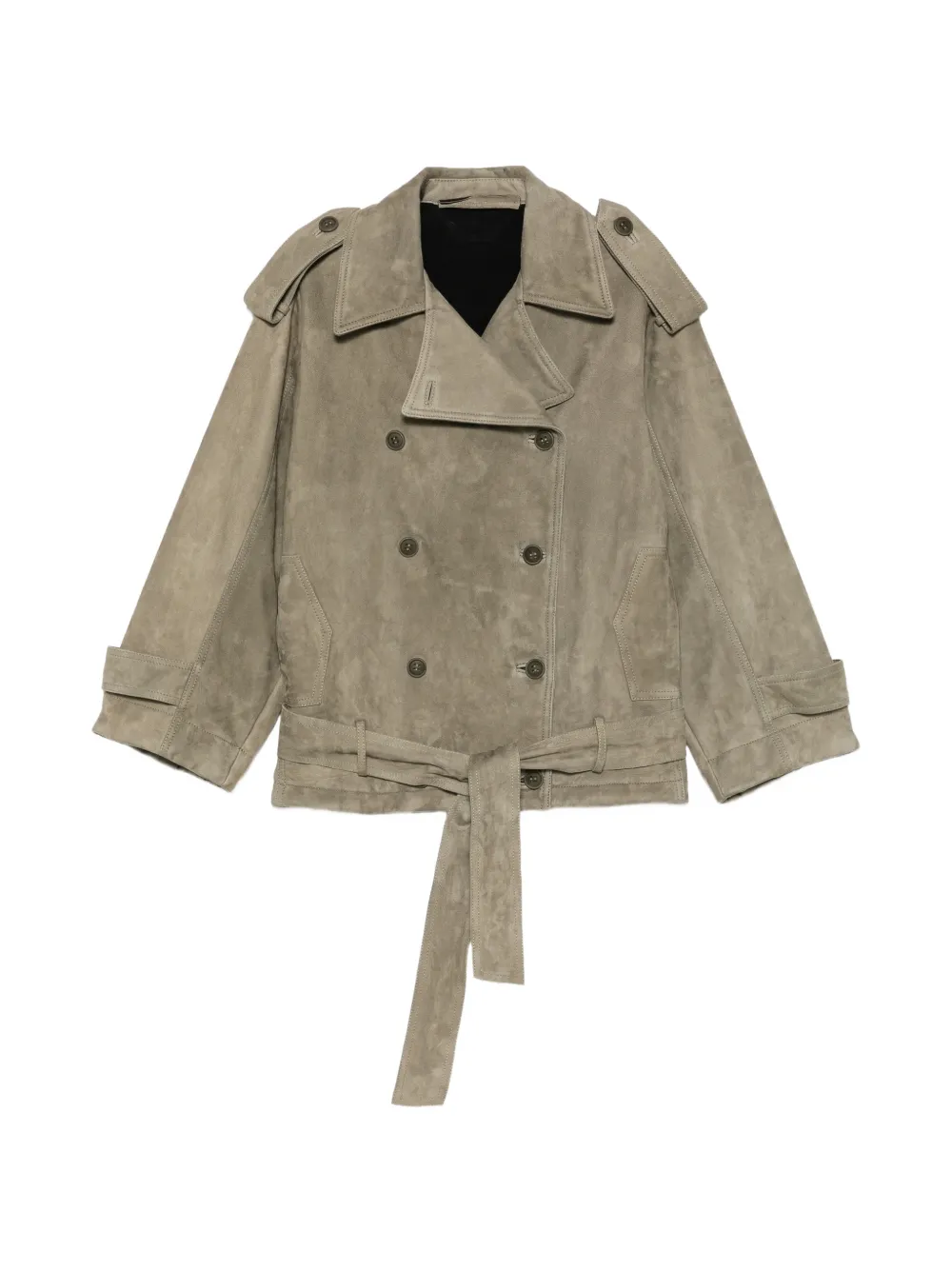 Salvatore Santoro double-breasted belted jacket