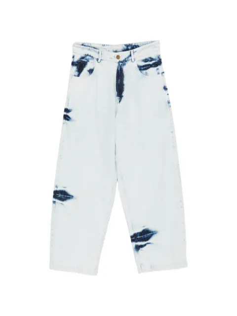Jejia tie-dye wide-leg jeans