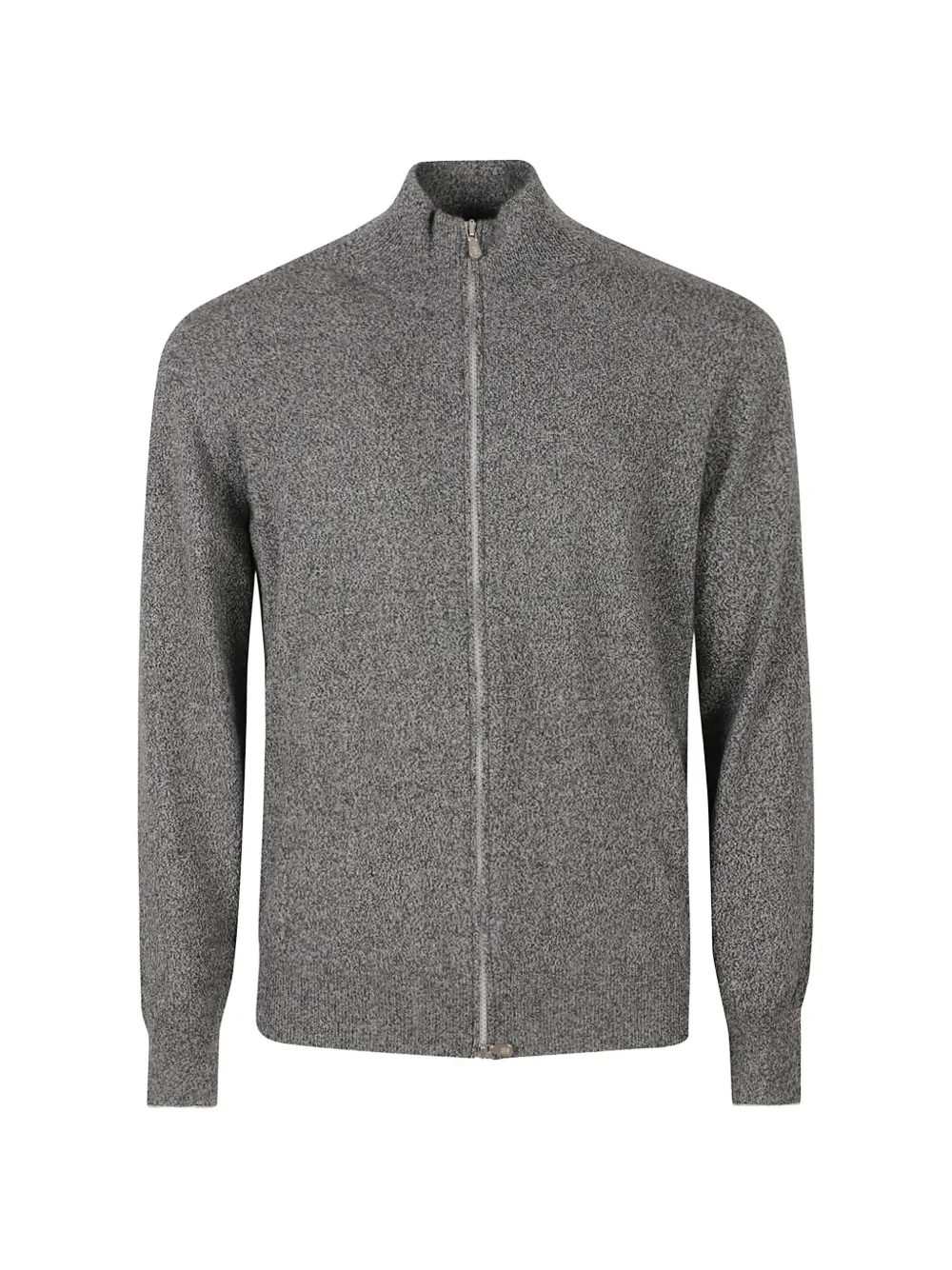 Brunello Cucinelli zip-up cashmere sweater - Grigio
