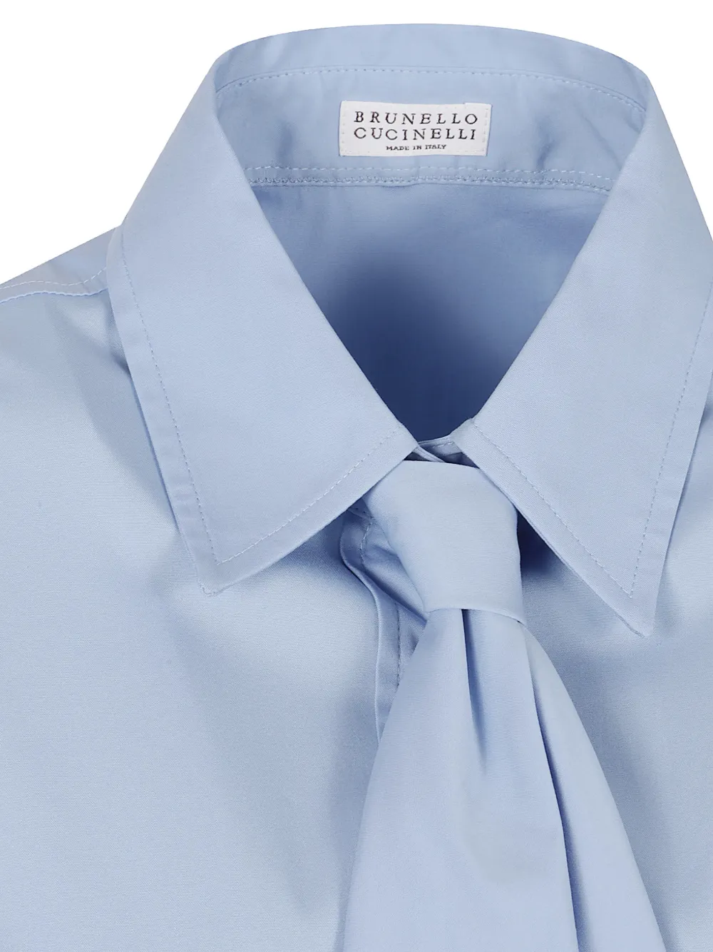 Brunello Cucinelli Katoenen blouse Blauw